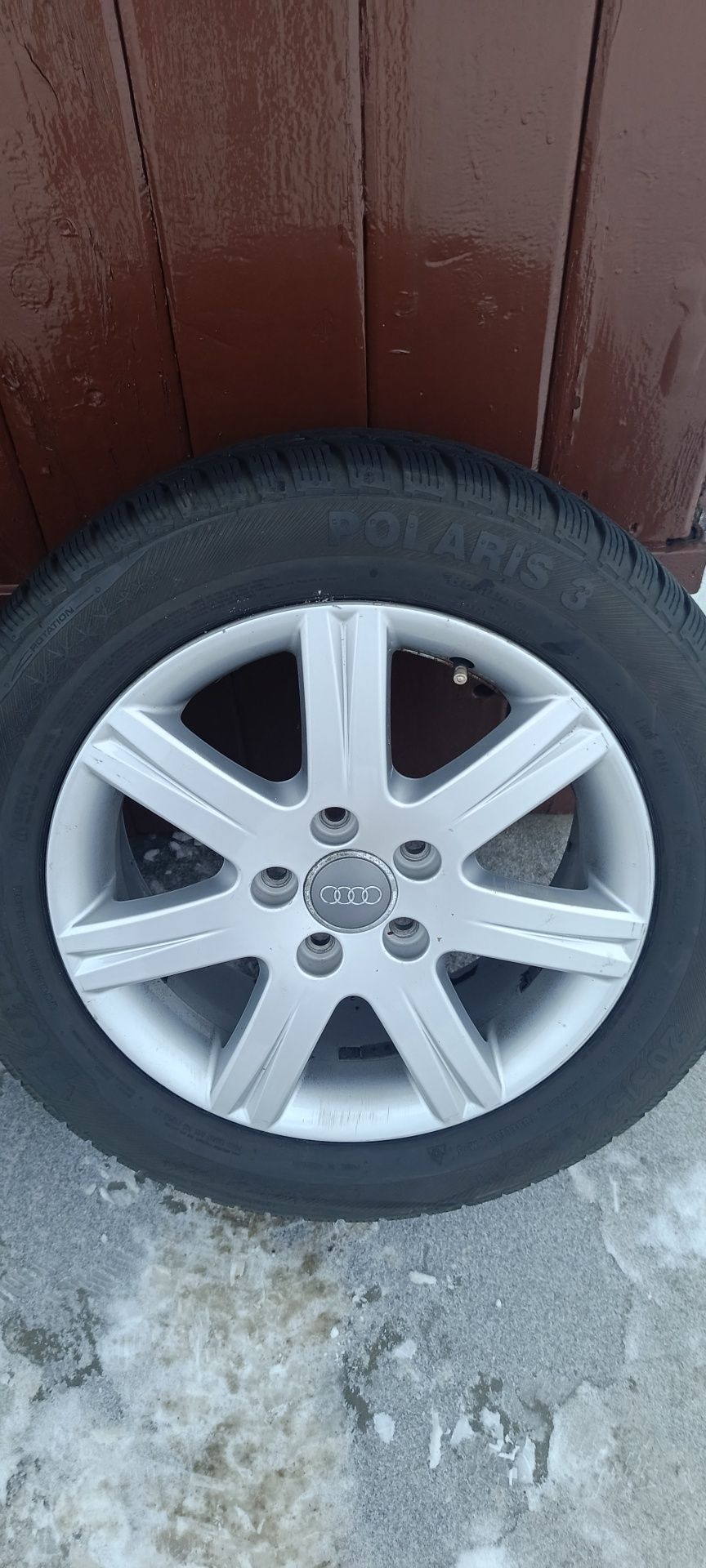 Alufelgi Audi A3 wraz z oponami zimowymi 6Jx16H2 5x112