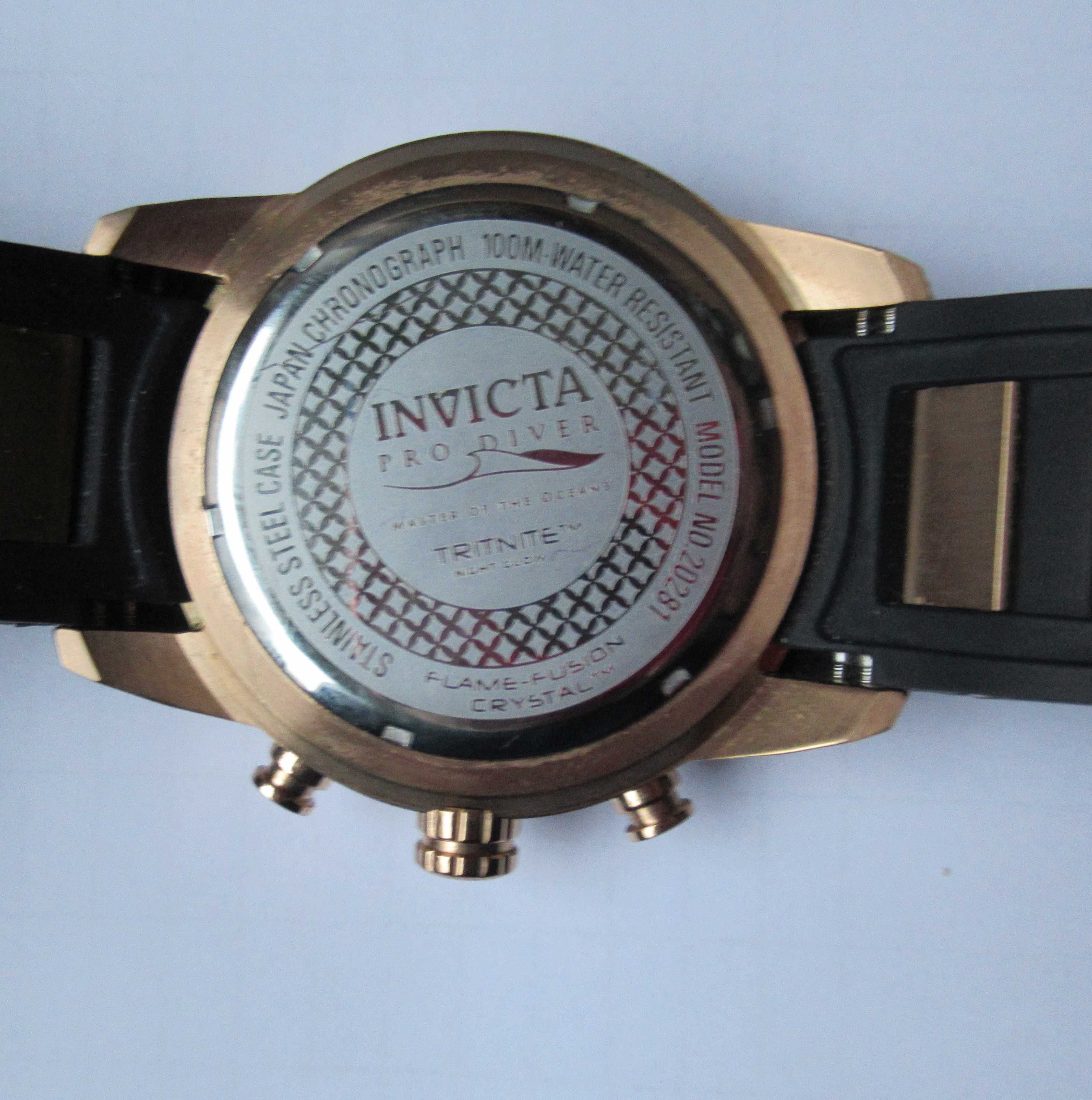 zegarek diver invicta pro diver duża  50 mm chronograph