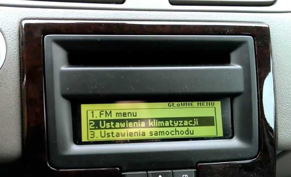 VOLVO zmiana regionu USA na EU prog tempomatu grzania webasto xenon