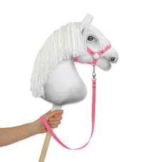 Uwiąz dla Hobby Horse z taśmy – różowy!