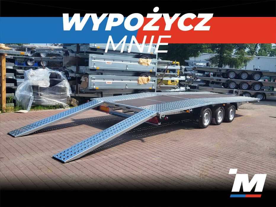 Wypożyczalnia Białystok Przyczep Lawet 6m x 2.1m , 4,5m ! Nowe 2024r.