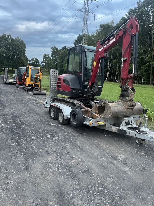 3tony Minikoparka 3T, 3m w dół,bez operatora bez uprawnien