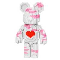 Новинка. Конструктор у вигляді Ведмедика Bearbrick. 3Д Конструктор