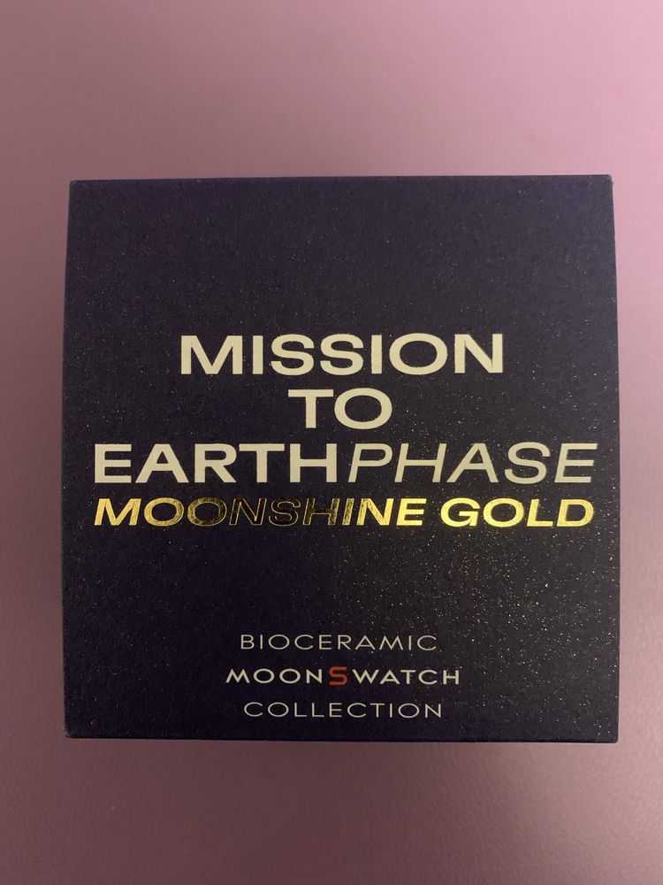 Swatch x Omega Moonswatch Gold
