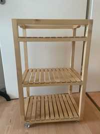 Ikea  RÅGRUND Wózek, bambus, 42x33x76 cm