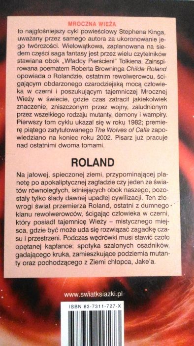 Roland. Mroczna wieża. Tom 1 - Stephen King