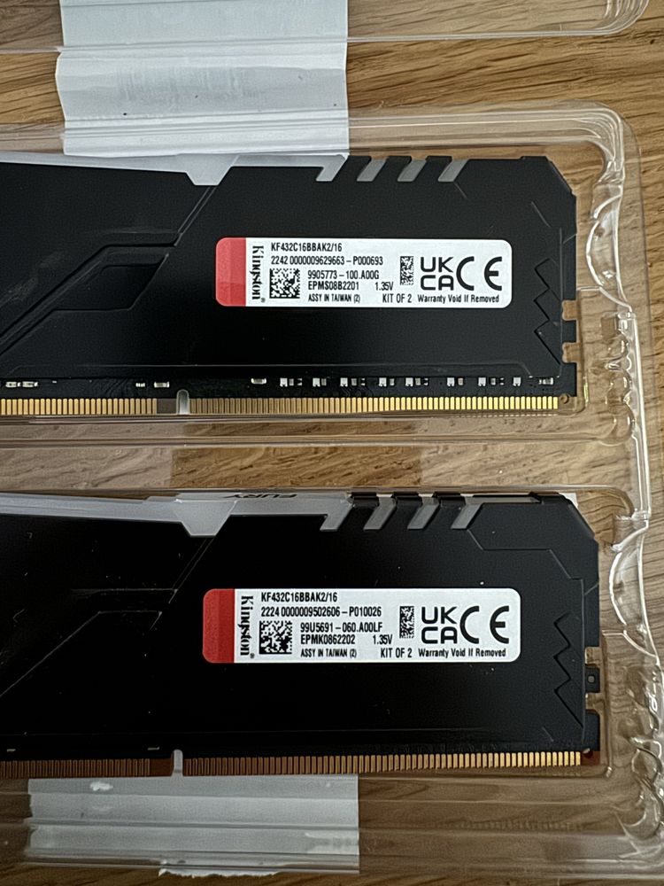 Kingston Fury Beast RGB | 4х8 (32gb) 3200| DDR4
