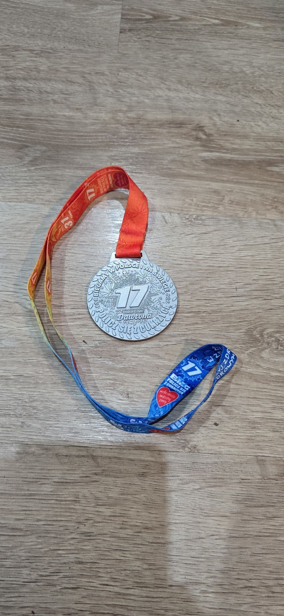 Medal z biegu Policz się z cukrzycą, bieg edycja 17 finał WOŚP 31