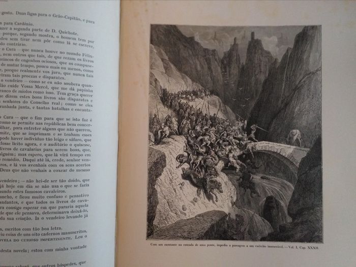 Dom Quichote de la Mancha, com ilustrações de Gustavo Doré