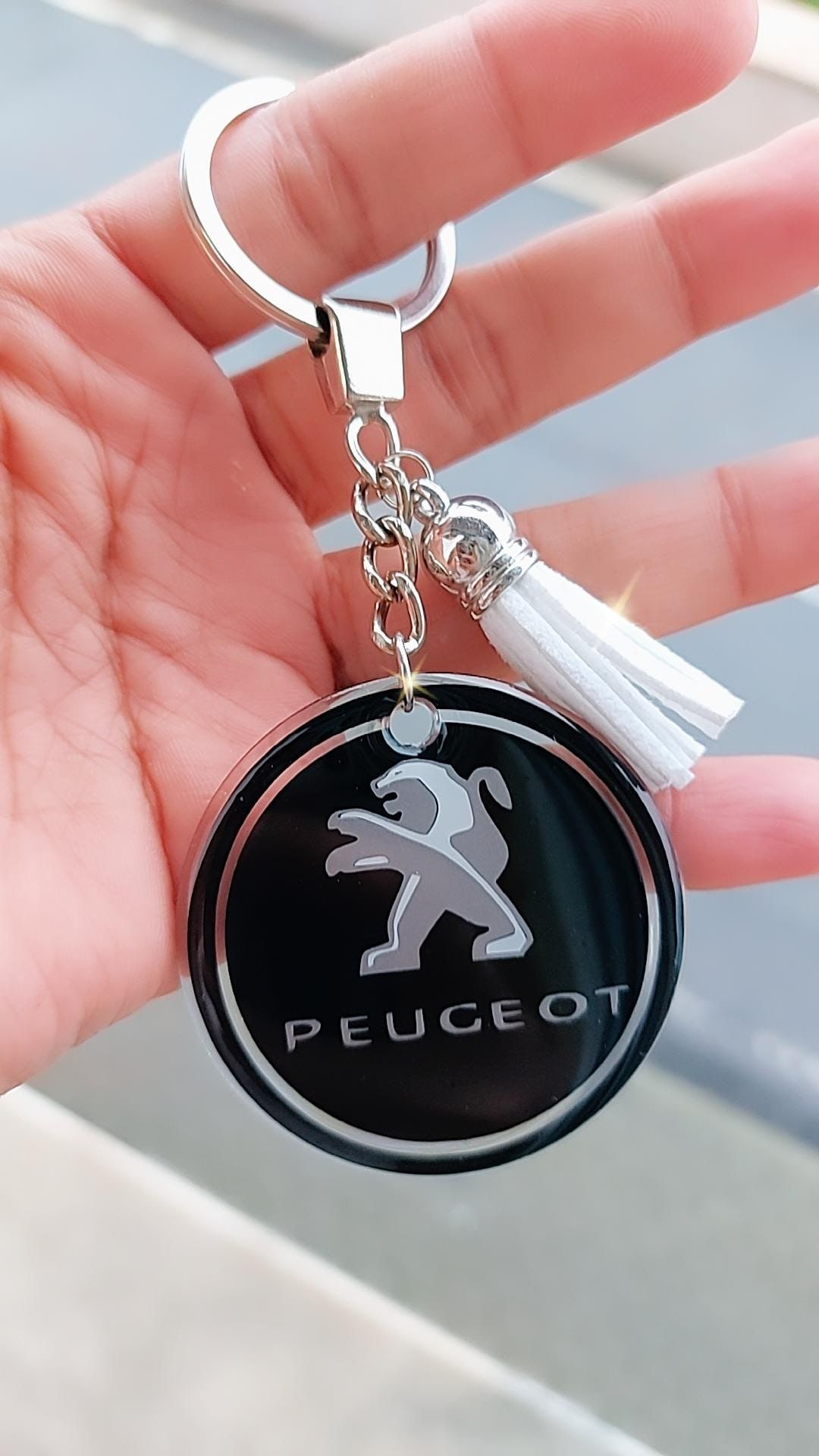 Porta-chaves personalizados. Chaveiro Peugeot