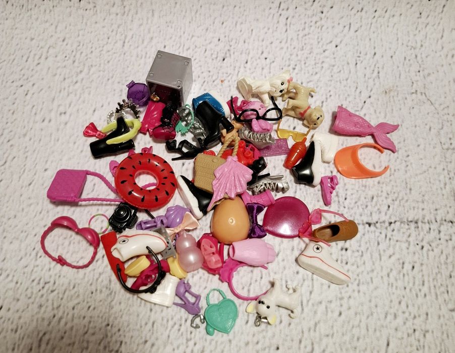 Lalki barbie ken akcesoria ubrania zestaw