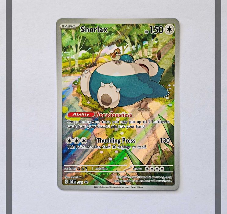 Snorlax SVP051 Promo Pokemon ENG-NM