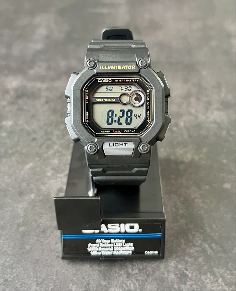 Годинник чоловічий Casio W-737HX-1A новий оригінал