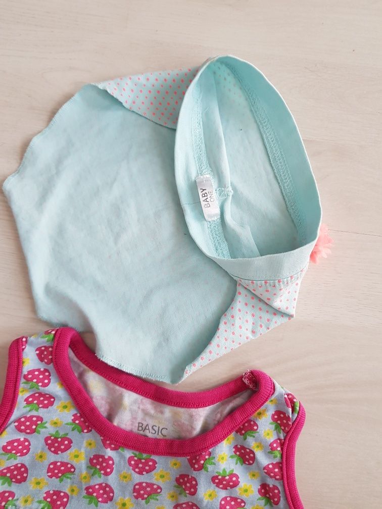 Letnia sukienka w truskawki firmy Basic