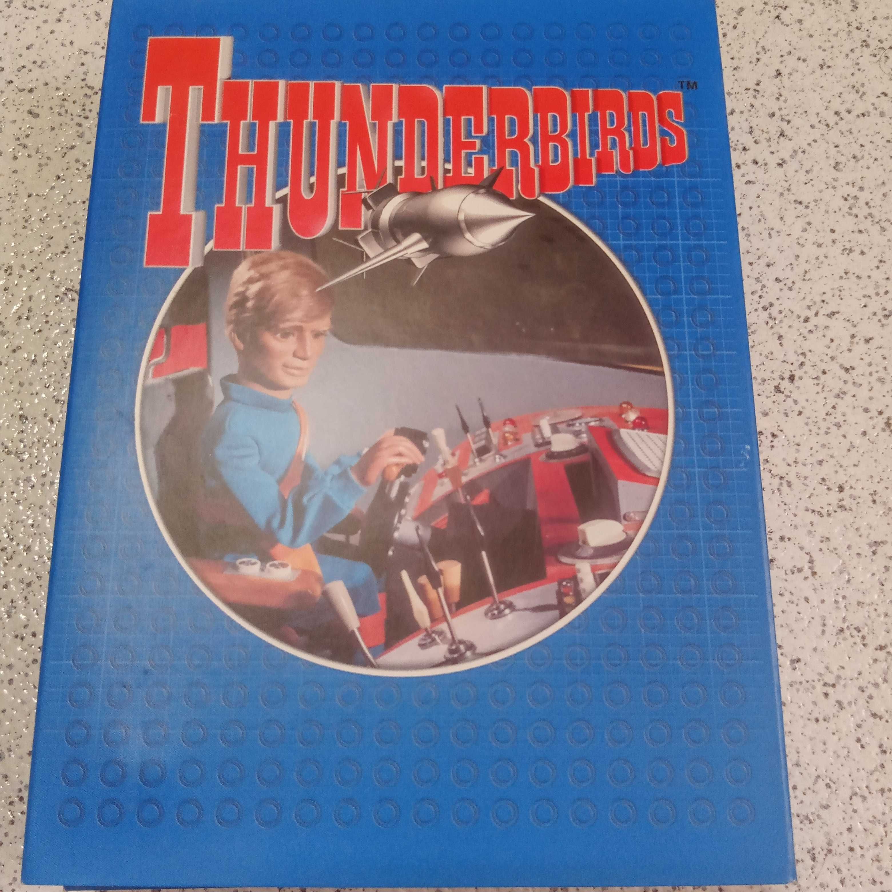 Série Completa "Thunderbirds", com 8 DVDs/Box Rara!