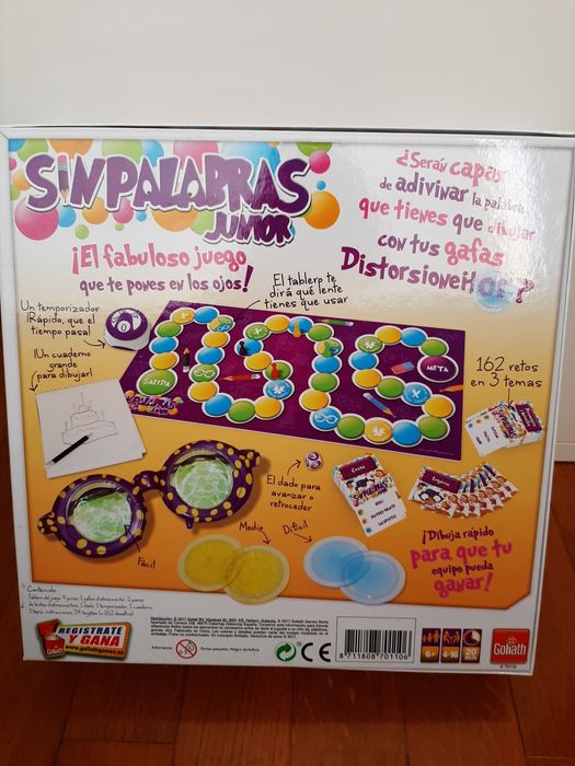 Jogo Sin Palabras Junior (versão espanhola)