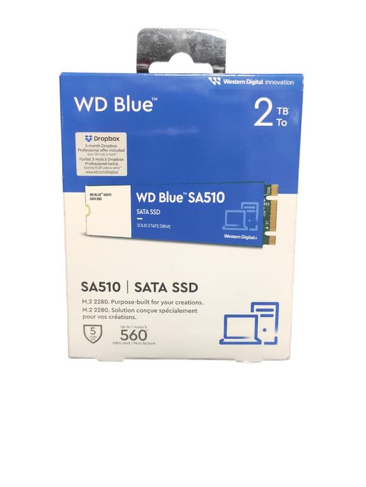 Na Lewara Dysk Sata SSD WD BLUE SA510 2 Tb
