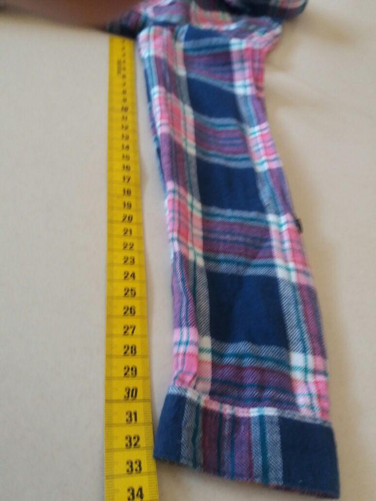 Camisa de flanela p/menina 5-6 anos Primark (nova - portes grátis)