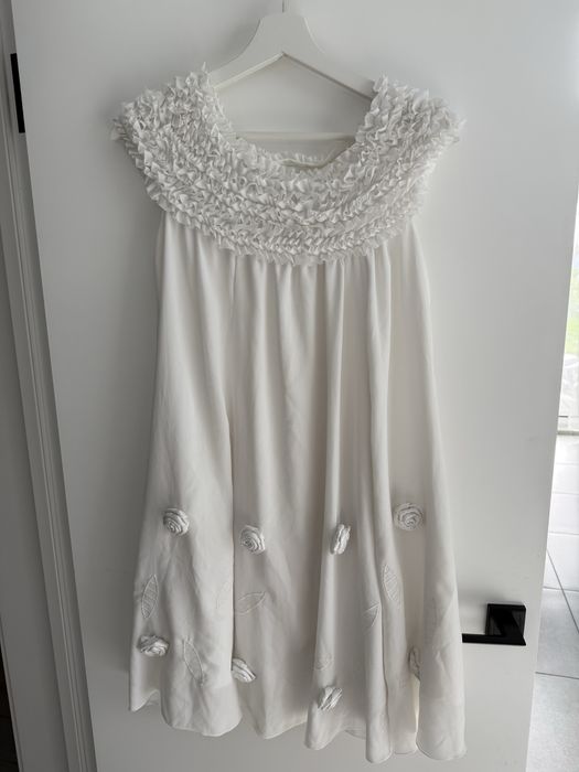 Сукня MaxMara молочна 36 S