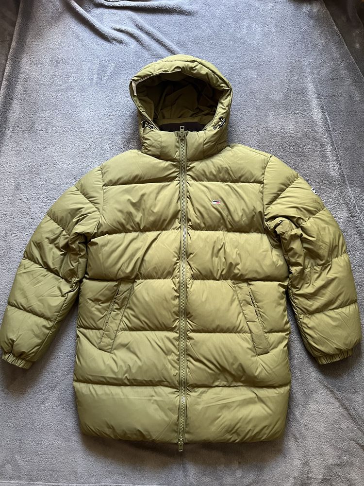 Kurtka parka puchowa Tommy Hilfiger jak nowa