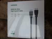 UGREEN HDMI 2.1 4k 8k 1м длина cable кабель Playstation Xbox TV Box