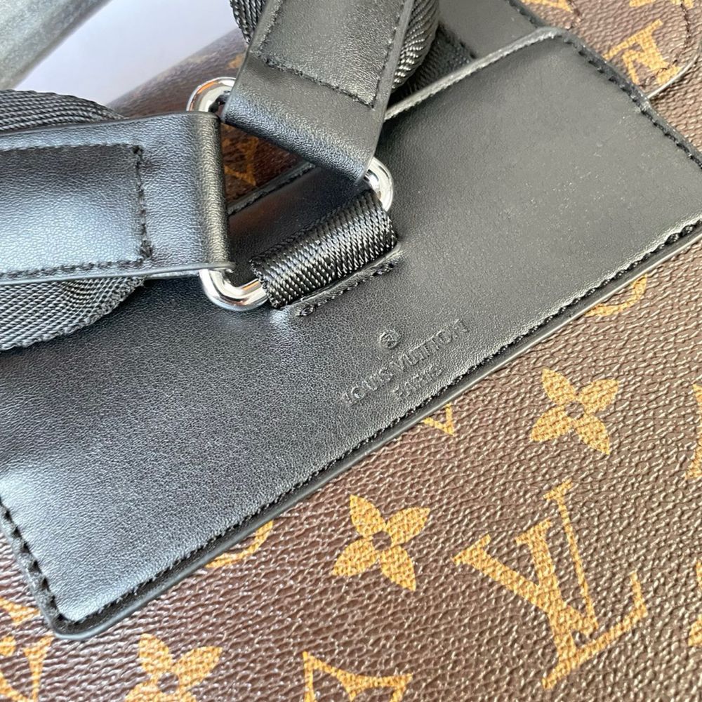 Рюкзак Louis Vuitton christopher коричневый мужской оригинал кожаный