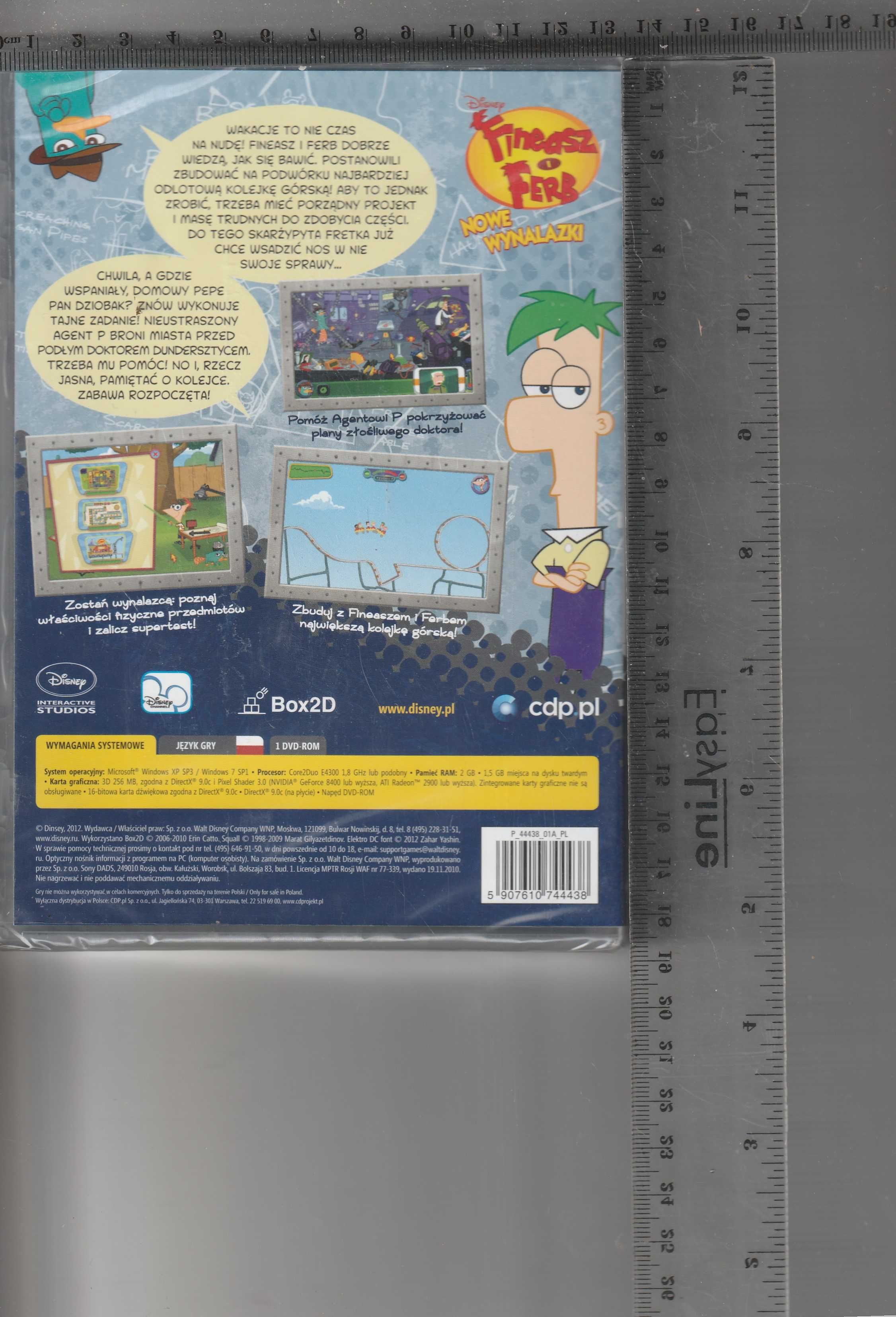 Fineasz i Ferb Nowe wynalazki PL PC