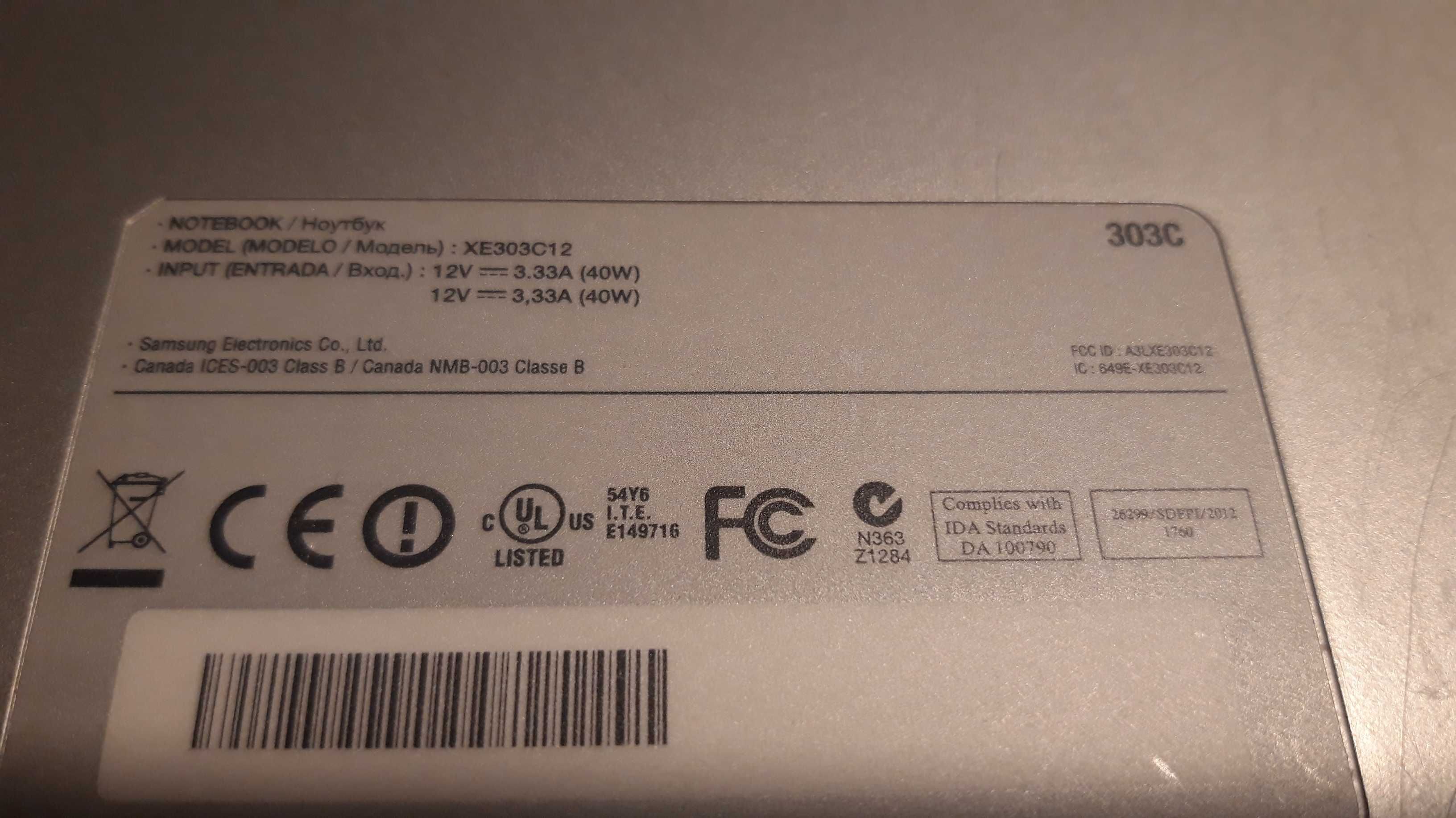 Samsung Chromebook 303C Exynos 5 2GB 16Gb