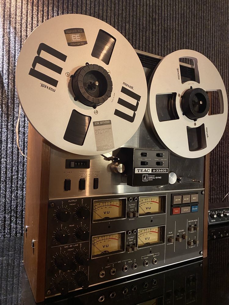 Teac A-3340S mała studyjna 38.1 cm/s po serwisie.