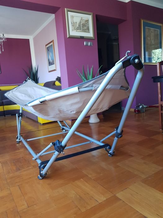 Hamak skladany do 130kg,bardzo stabilny.