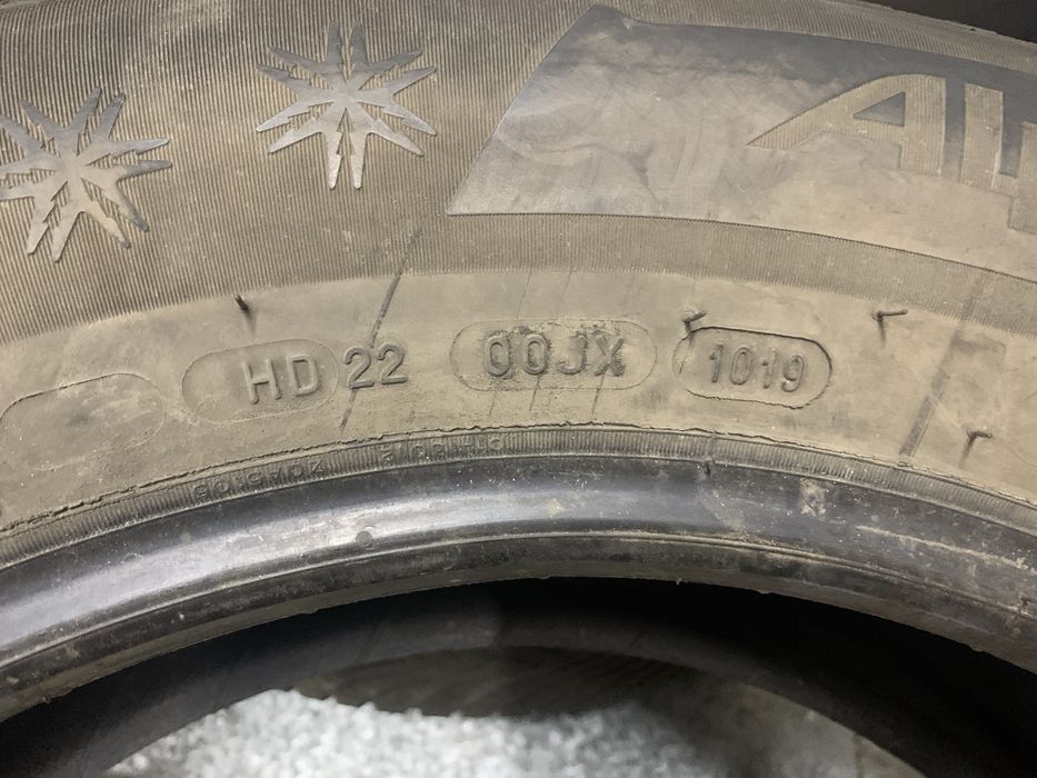 Шини Michelin Alpin5 215/65 r17 б/у