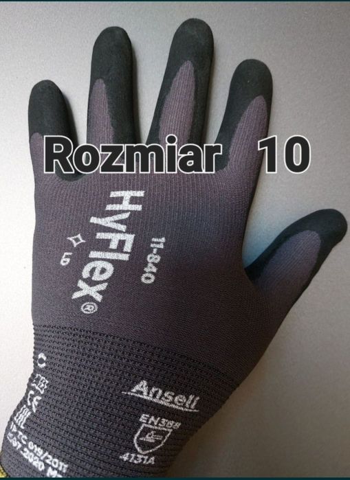 Rękawice robocze HyFlex 11-840 roz.10, par 30