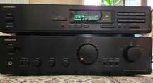 Zestaw Wzmacniacz Onkyo A-9211 plus Tuner radiowy cyfrowy Onkyo T-4211