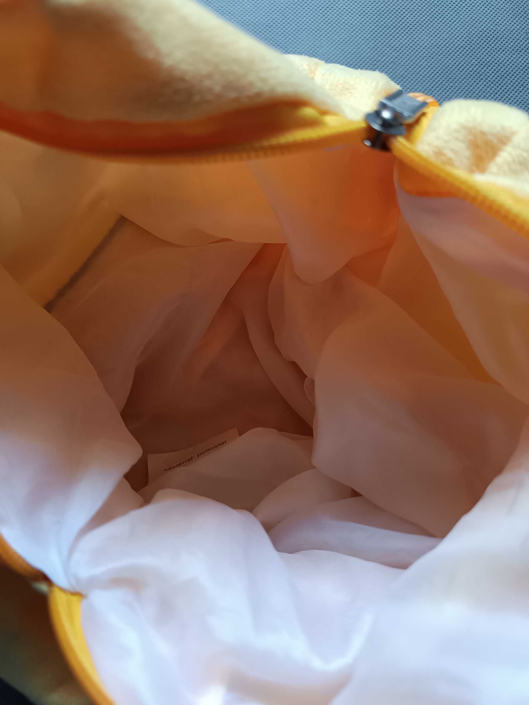 Plecak materiałowy jednkomorowy do przedszkola Emoji