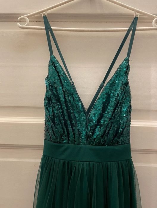 Sukienka butelkowa zieleń XS/S