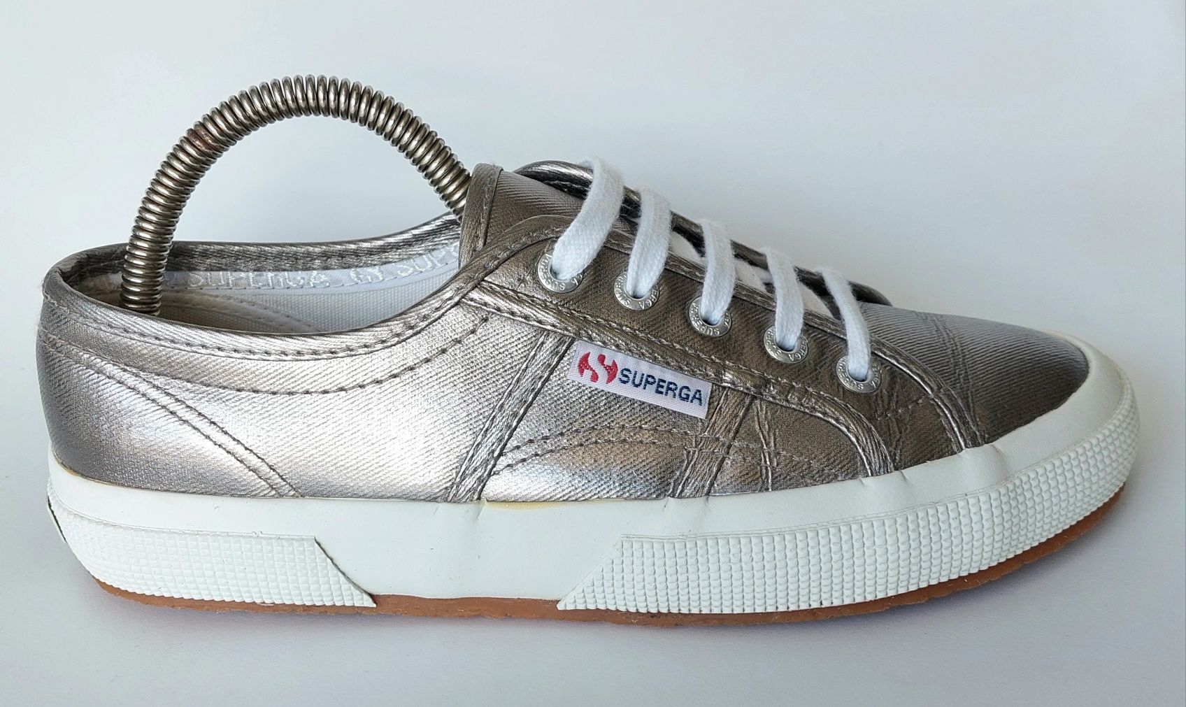 Buty Superga 2750 Cotmetu Silver roz.38