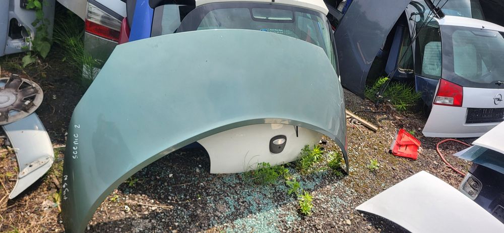 Renault  Scenic  2 Zderzak Przód TED97 lampa Błotnik maska chłodnica