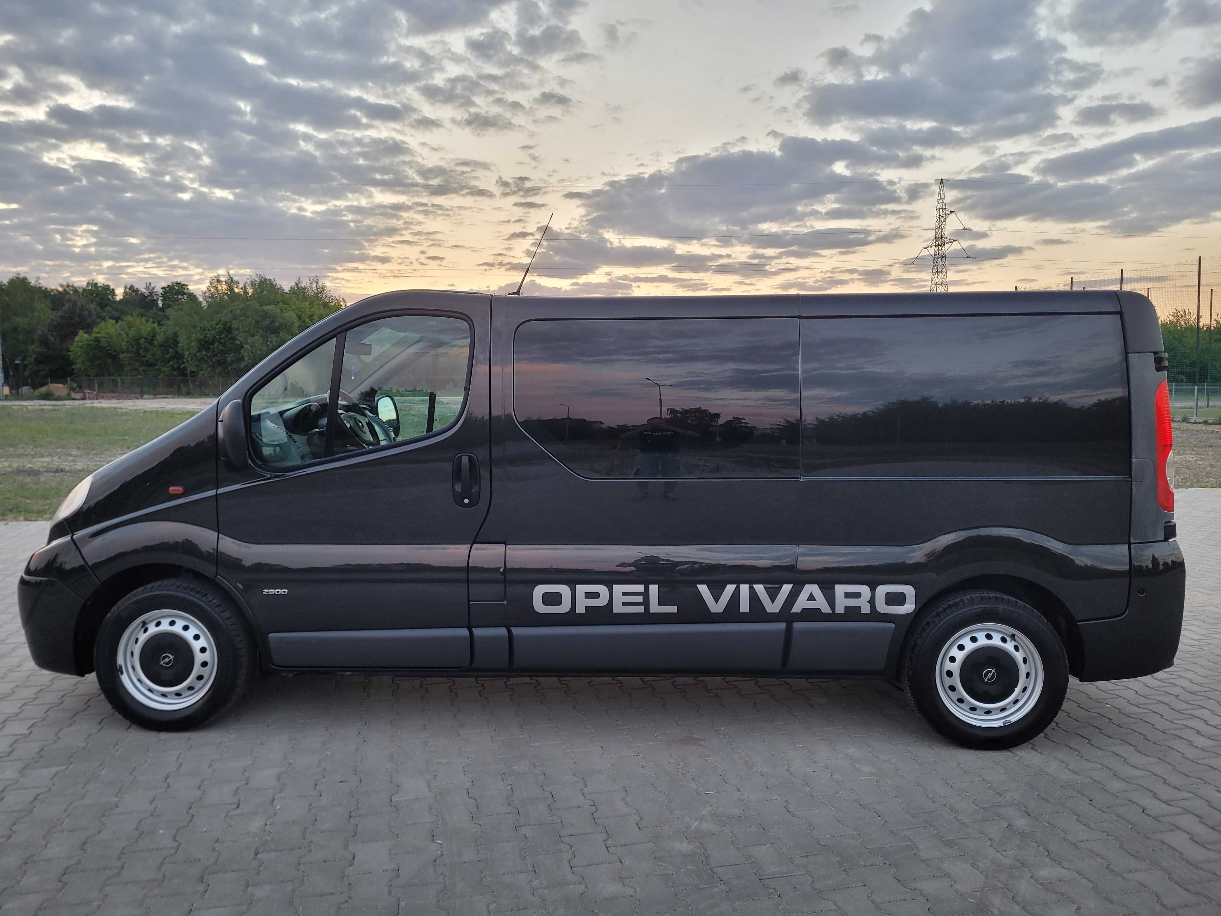 Vivaro LIFT 2.0 CDTI LONG Brygadówka! 5 osobowy KLIMATYZACJA! 2012r