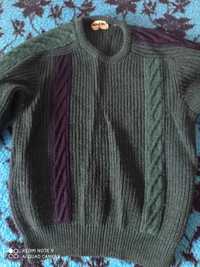 Męski sweter z wełny