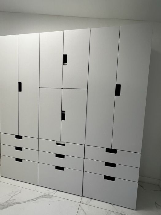 Zestaw mebli, szafy, garderoba Ikea Stuva
