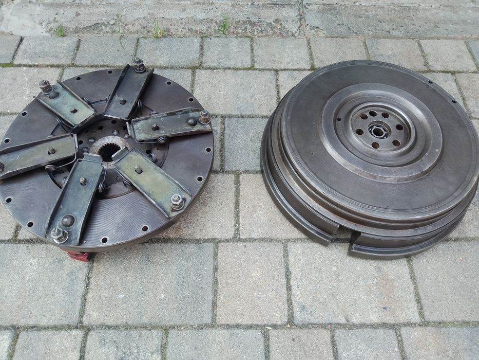 Części ursus C-330 C-328 sprzęgło koło zamachowe chłodnica wał korbowy