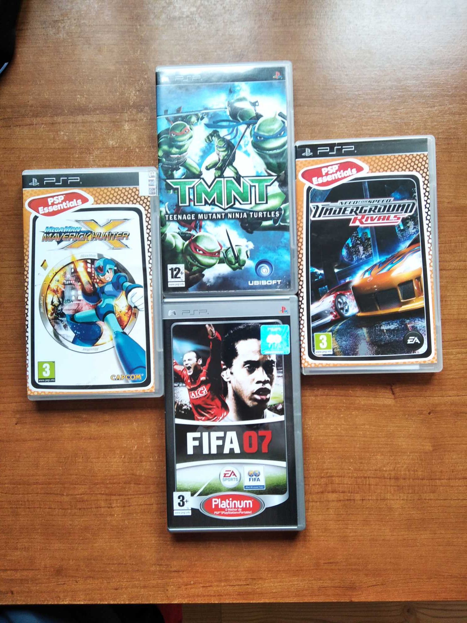 3 Jogos PSP a 10 Euros