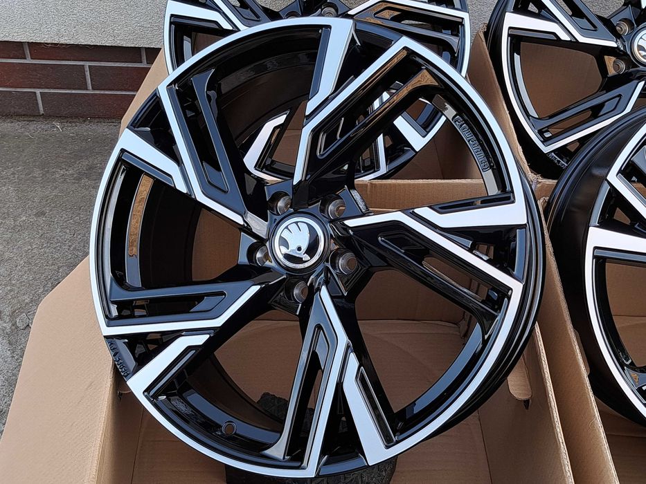 Alufelgi NOWE SKODA 19 5x112 Superb 2 , 3 , 4 Kodiaq ET30 CNC RS5