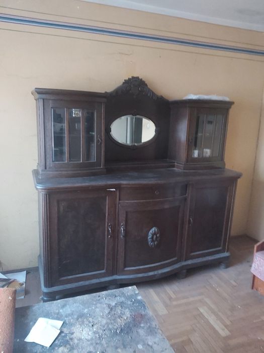 Duża komoda, kredens przedwojenna