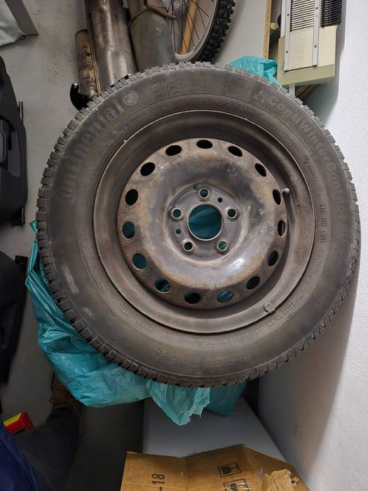 Opony Felgi Koła Zimowe 4szt 5x114,3 195/65R15 Hyundai IX20 - 2015 rok