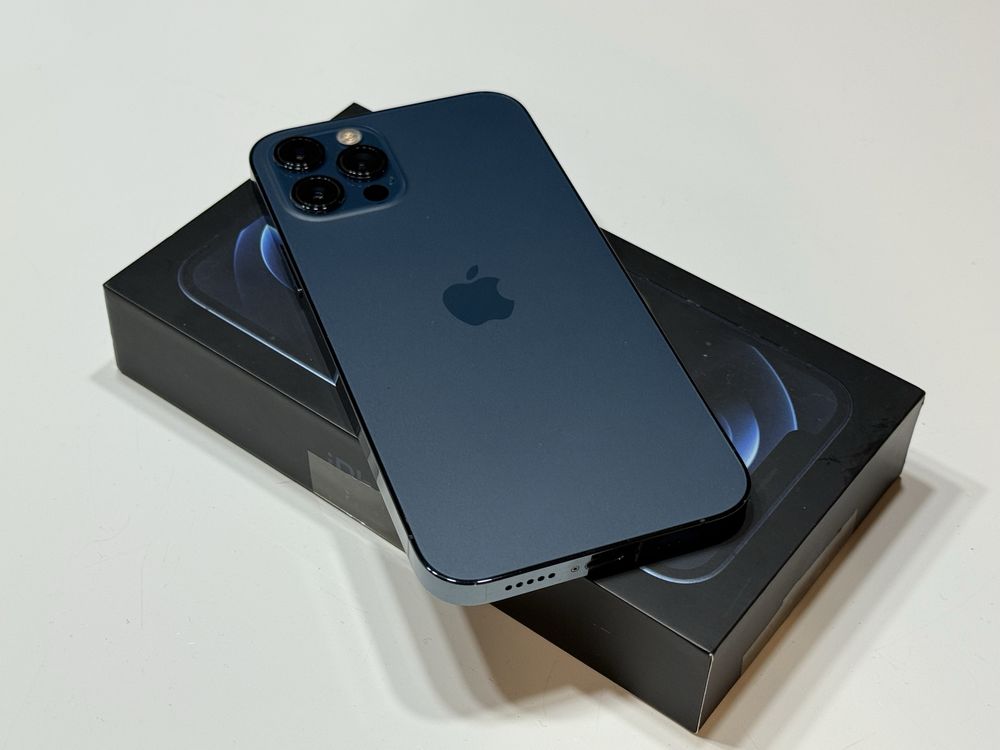 iPhone 12 Pro 128 GB Niebieski # Bateria 100%# Stan BDB# Pelen Zestaw