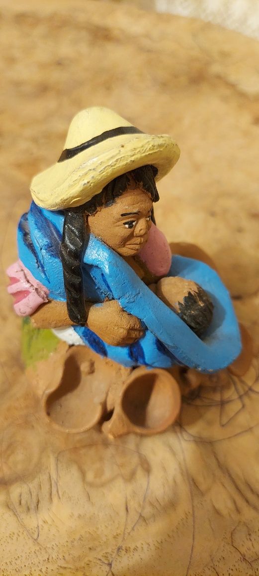 Bóstwo Pachamama - Matka Ziemia - Figurka - Terakota