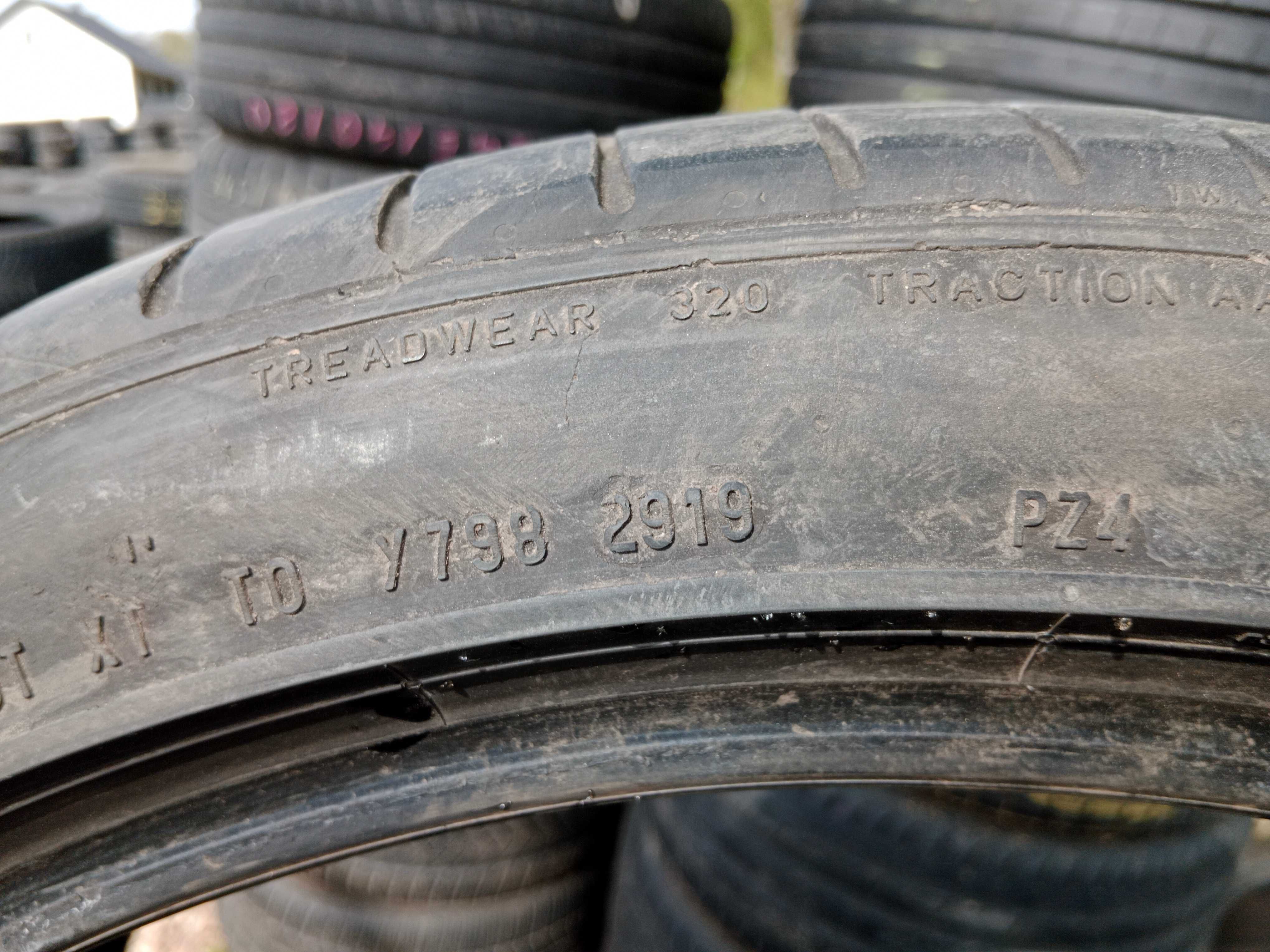 Opona używana 245/40R20 Pirelli P Zero TM RSC 1szt.