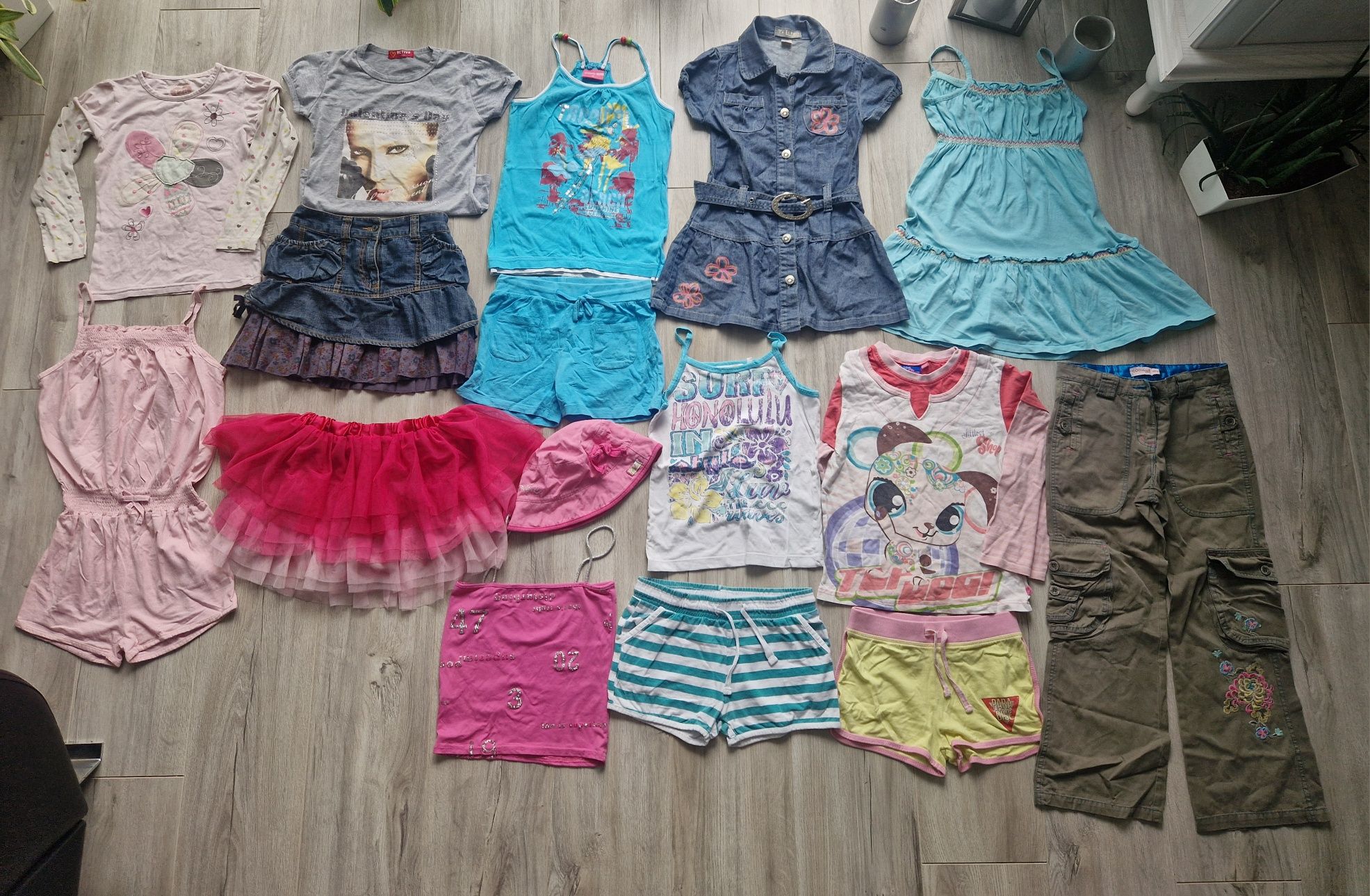 Super paka markowych ciuszków dla dziewczynki r, 128 H&M Littlest PS