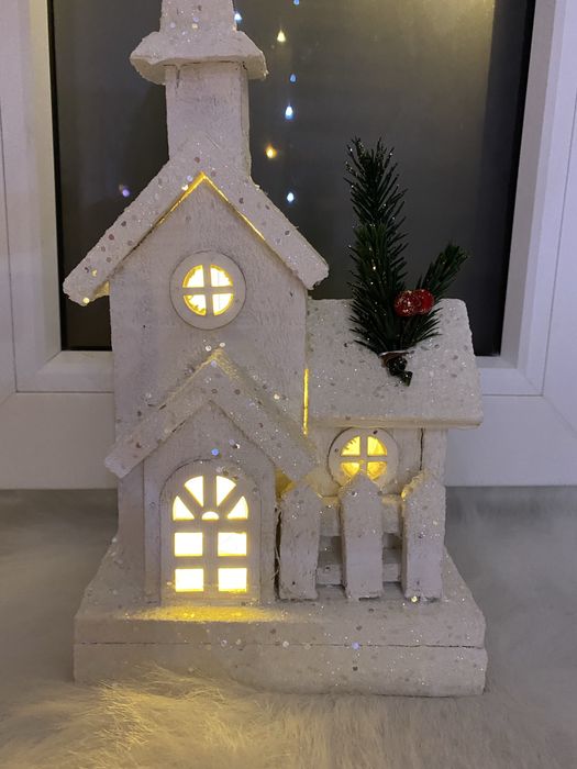 Domek na Kaszubach U Oliwii nad jeziorem . Boże Narodzenie!